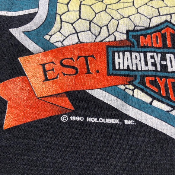 Vintage Harley Davidson short sleeve tee shirt - Picture 4 of 9